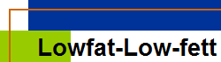Lowfat-Low-fett