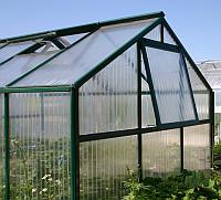 Ausreichende L�ftungsm�glichkeiten sind eines der wichtigsten Kriterien beim Gew�chshauskauf