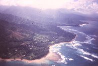Kauai aus der Luft