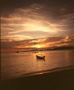 Thailand: Sonnenuntergang bei Ao Nang